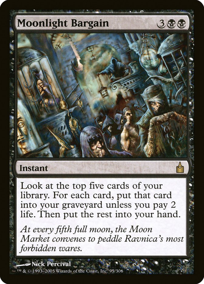 Moonlight Bargain [Ravnica: City of Guilds] | L.A. Mood Comics and Games