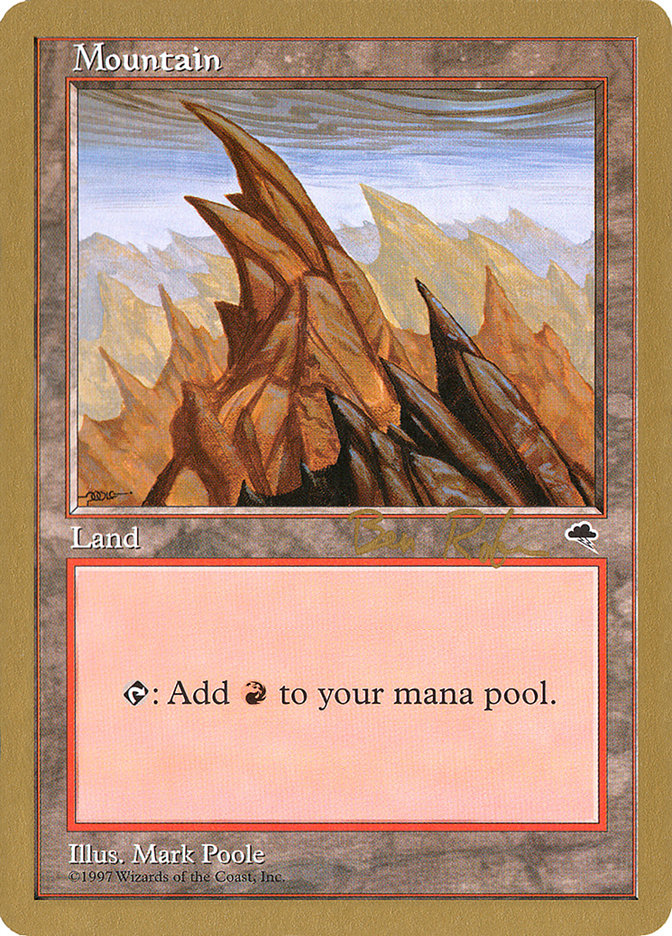 Mountain (br346) (Ben Rubin) [World Championship Decks 1998] | L.A. Mood Comics and Games
