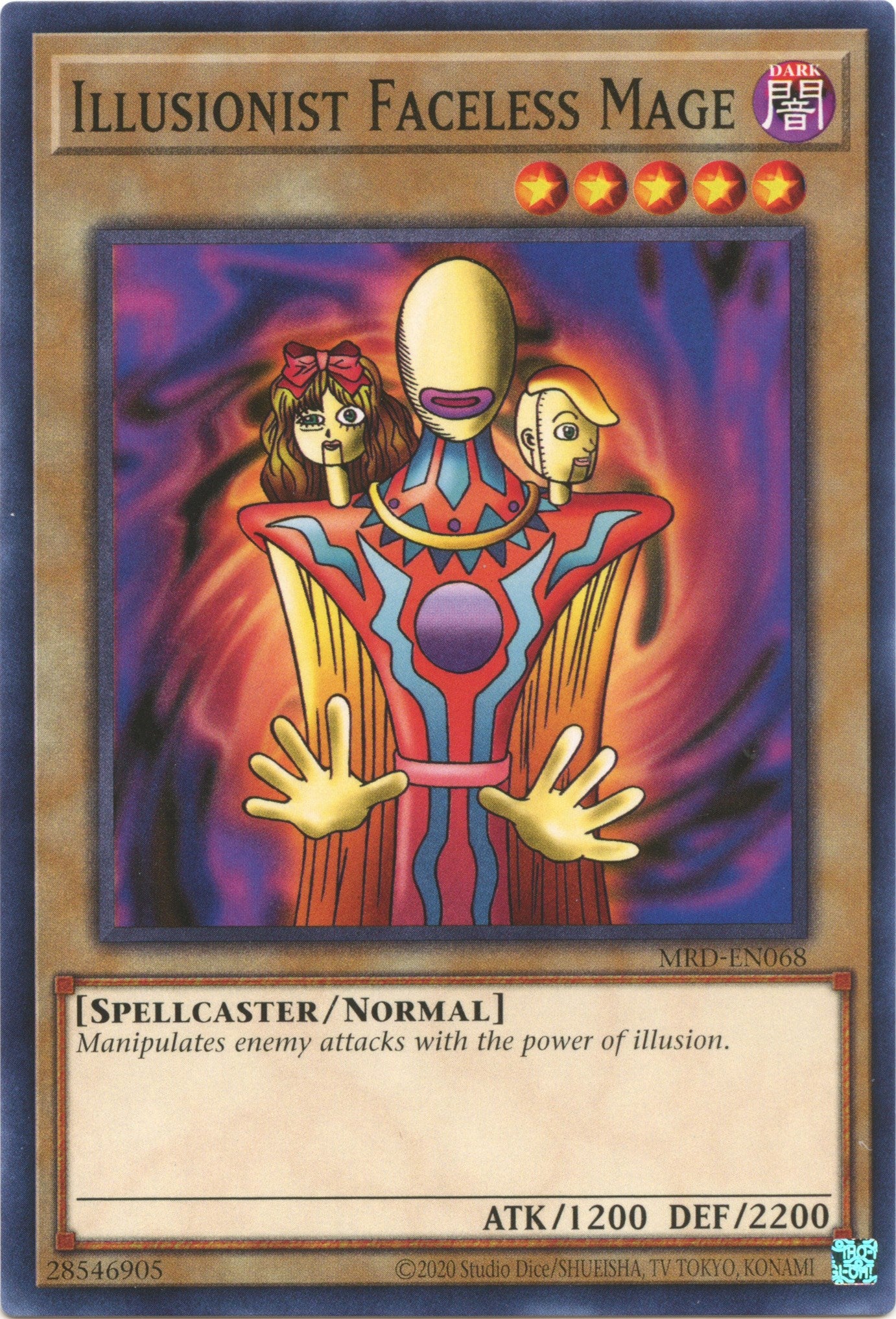 Illusionist Faceless Mage (25th Anniversary) [MRD-EN068] Common | L.A. Mood Comics and Games