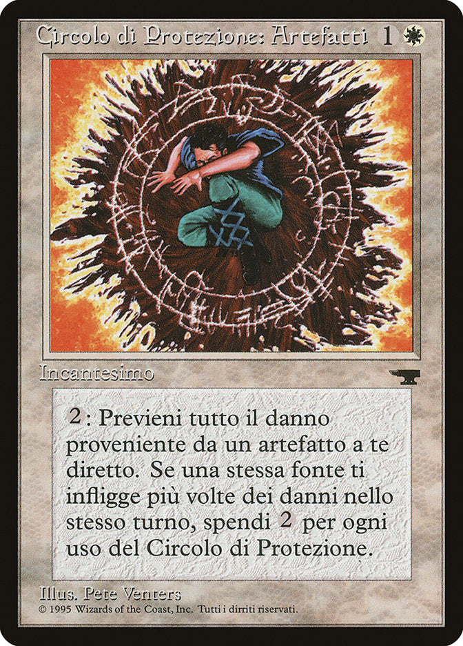 Circle of Protection: Artifacts (Italian) - "Circolo di Protezione: Artefatti" [Rinascimento] | L.A. Mood Comics and Games