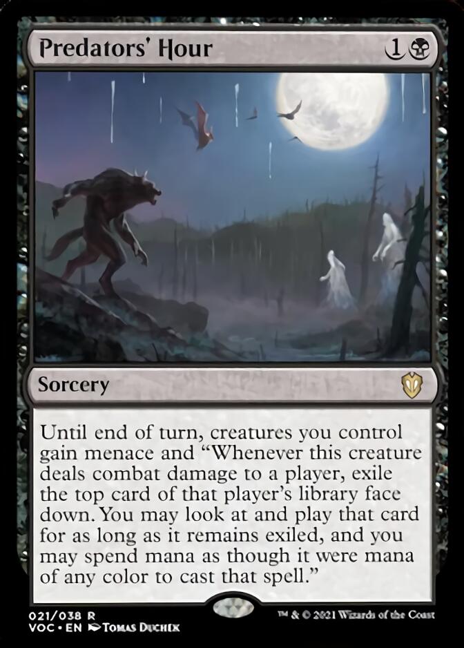 Predators' Hour [Innistrad: Crimson Vow Commander] | L.A. Mood Comics and Games