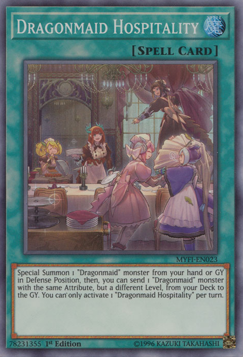 Dragonmaid Hospitality [MYFI-EN023] Super Rare | L.A. Mood Comics and Games