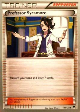 Professor Sycamore (107/122) (Ninja Blitz - Cody Walinski) [World Championships 2016] | L.A. Mood Comics and Games