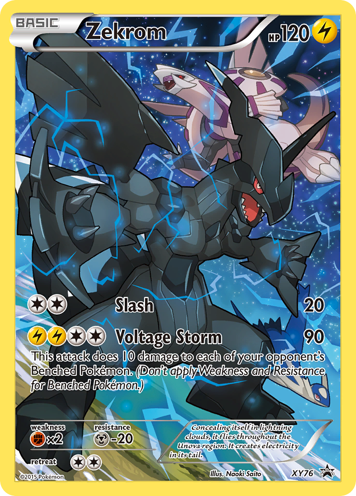 Zekrom (XY76) [XY: Black Star Promos] | L.A. Mood Comics and Games