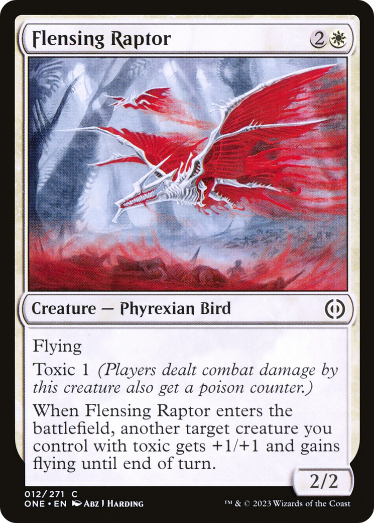 Flensing Raptor [Phyrexia: All Will Be One] | L.A. Mood Comics and Games
