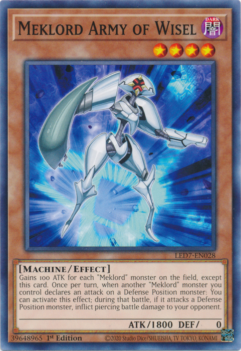 Meklord Army of Wisel [LED7-EN028] Common | L.A. Mood Comics and Games