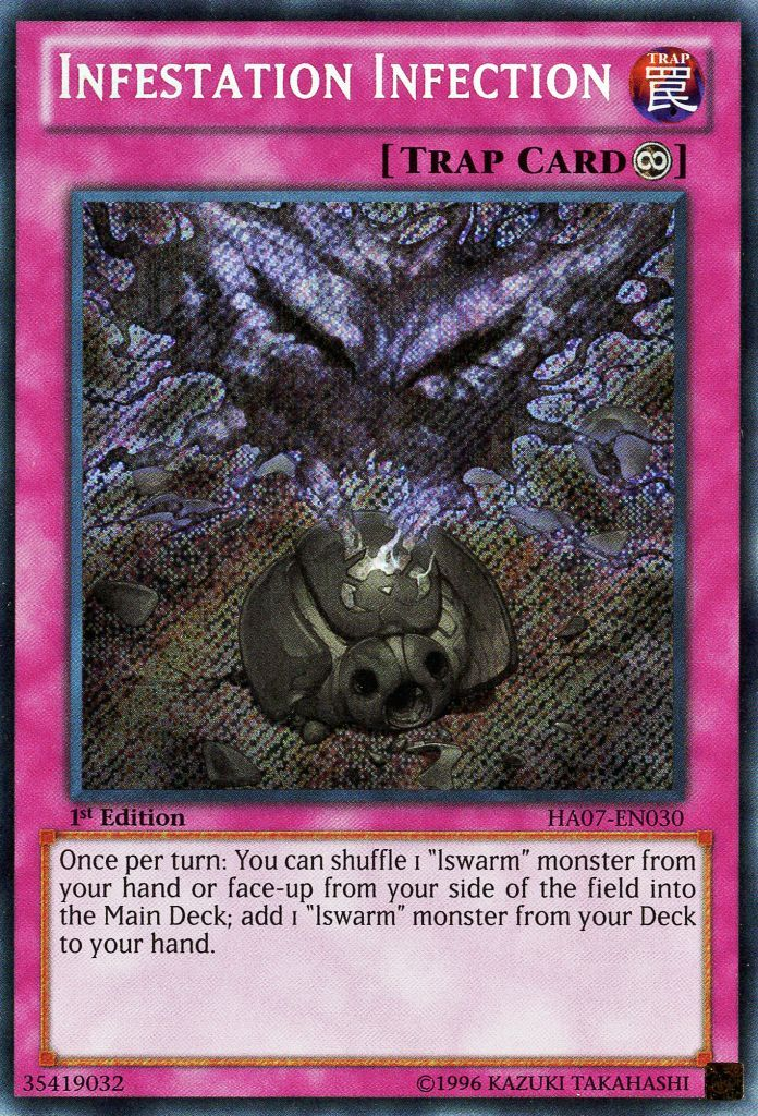 Infestation Infection [HA07-EN030] Secret Rare | L.A. Mood Comics and Games