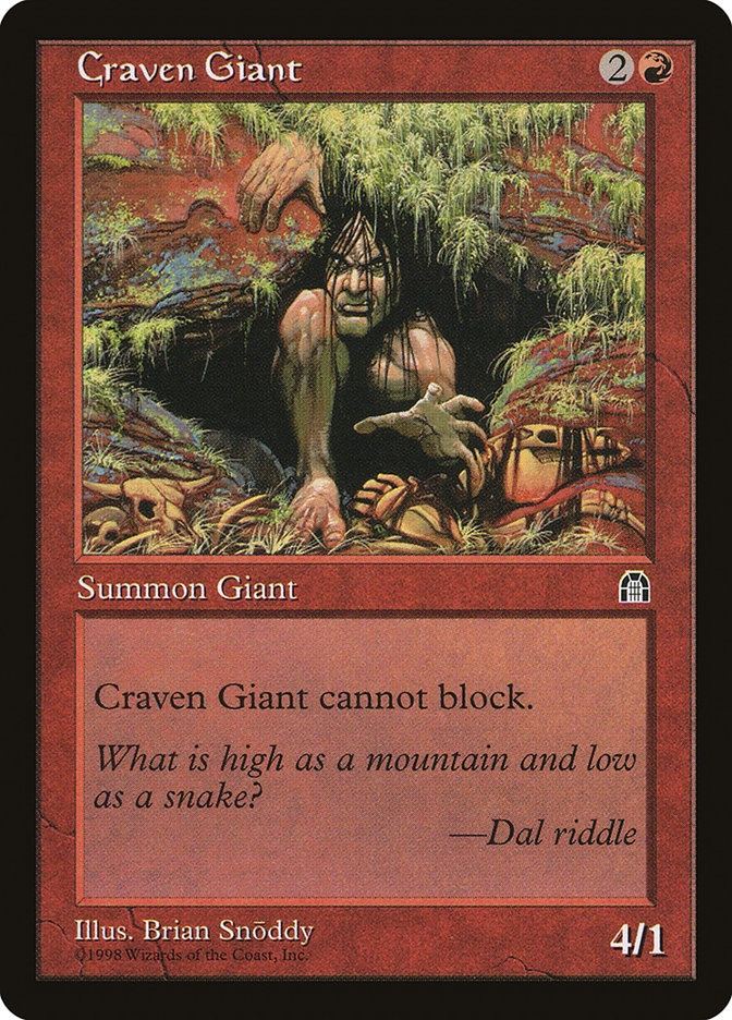 Craven Giant [Stronghold] | L.A. Mood Comics and Games