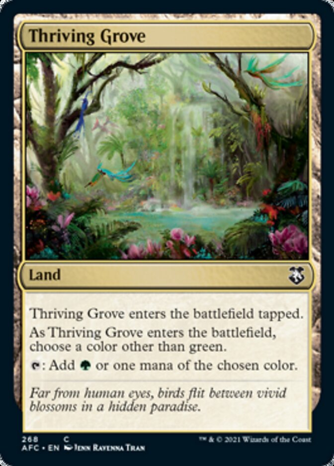 Thriving Grove [Dungeons & Dragons: Adventures in the Forgotten Realms Commander] | L.A. Mood Comics and Games