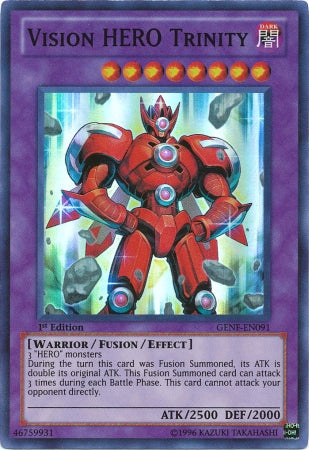 Vision Hero Trinity [GENF-EN091] Super Rare | L.A. Mood Comics and Games