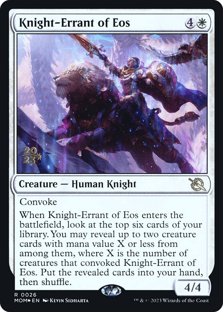 Knight-Errant of Eos [March of the Machine Prerelease Promos] | L.A. Mood Comics and Games
