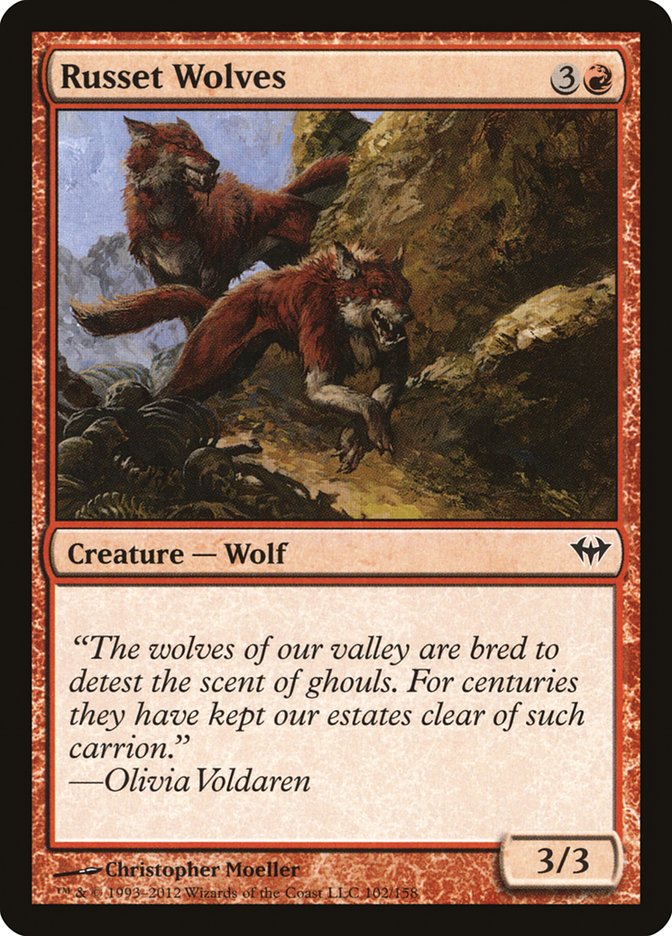 Russet Wolves [Dark Ascension] | L.A. Mood Comics and Games