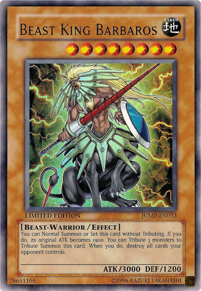 Beast King Barbaros [JUMP-EN032] Ultra Rare | L.A. Mood Comics and Games