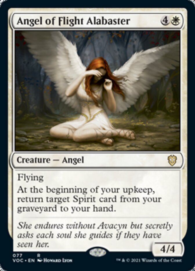 Angel of Flight Alabaster [Innistrad: Crimson Vow Commander] | L.A. Mood Comics and Games