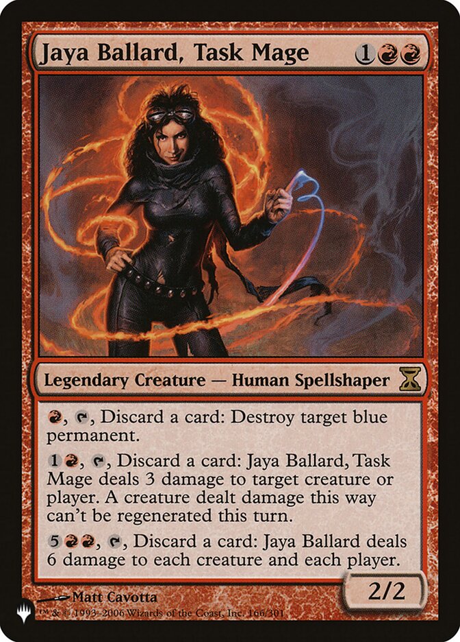 Jaya Ballard, Task Mage [The List] | L.A. Mood Comics and Games