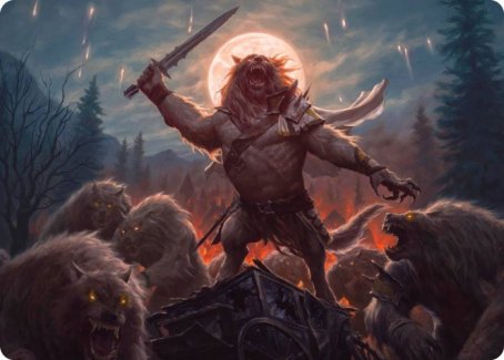 Tovolar, the Midnight Scourge 1 Art Card [Innistrad: Midnight Hunt Art Series] | L.A. Mood Comics and Games
