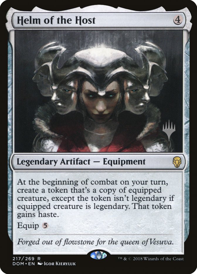 Helm of the Host (Promo Pack) [Dominaria Promos] | L.A. Mood Comics and Games