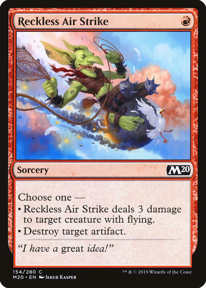 Reckless Air Strike [Core Set 2020] | L.A. Mood Comics and Games