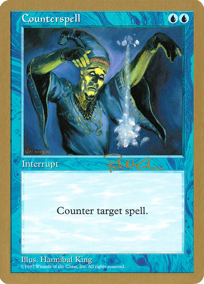 Counterspell (Paul McCabe) [World Championship Decks 1997] | L.A. Mood Comics and Games