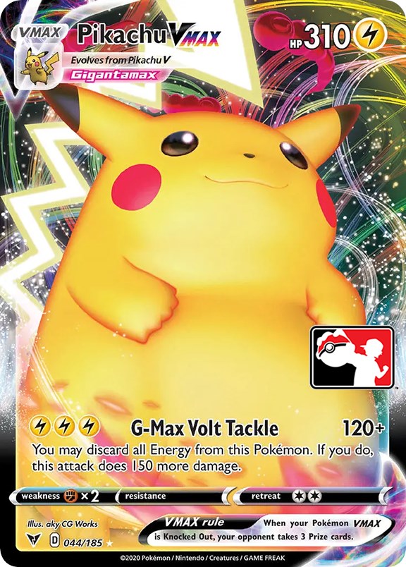 Pikachu VMAX (044/185) [Prize Pack Series One] | L.A. Mood Comics and Games