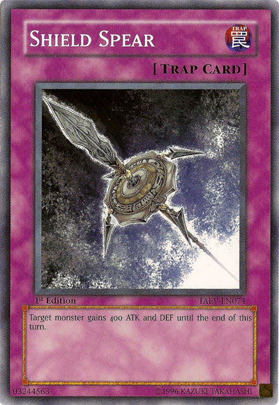 Shield Spear [TAEV-EN074] Common | L.A. Mood Comics and Games