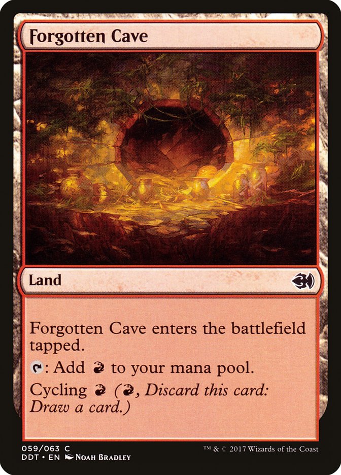 Forgotten Cave [Duel Decks: Merfolk vs. Goblins] | L.A. Mood Comics and Games