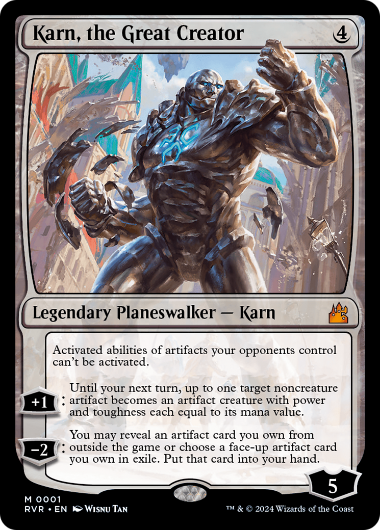 Karn, the Great Creator [Ravnica Remastered] | L.A. Mood Comics and Games