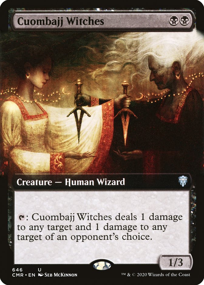 Cuombajj Witches (Extended Art) [Commander Legends] | L.A. Mood Comics and Games