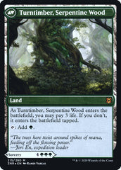 Turntimber Symbiosis // Turntimber, Serpentine Wood [Zendikar Rising Prerelease Promos] | L.A. Mood Comics and Games