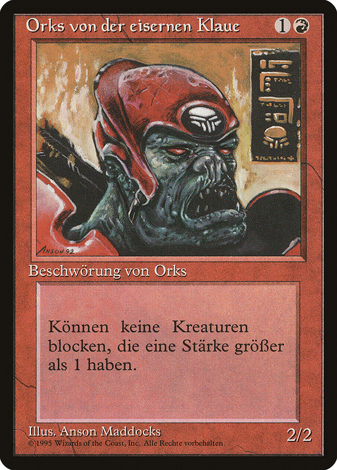 Ironclaw Orcs (German) - "Orks von der eisernen Klaue" [Renaissance] | L.A. Mood Comics and Games
