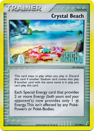 Crystal Beach (75/100) (Stamped) [EX: Crystal Guardians] | L.A. Mood Comics and Games