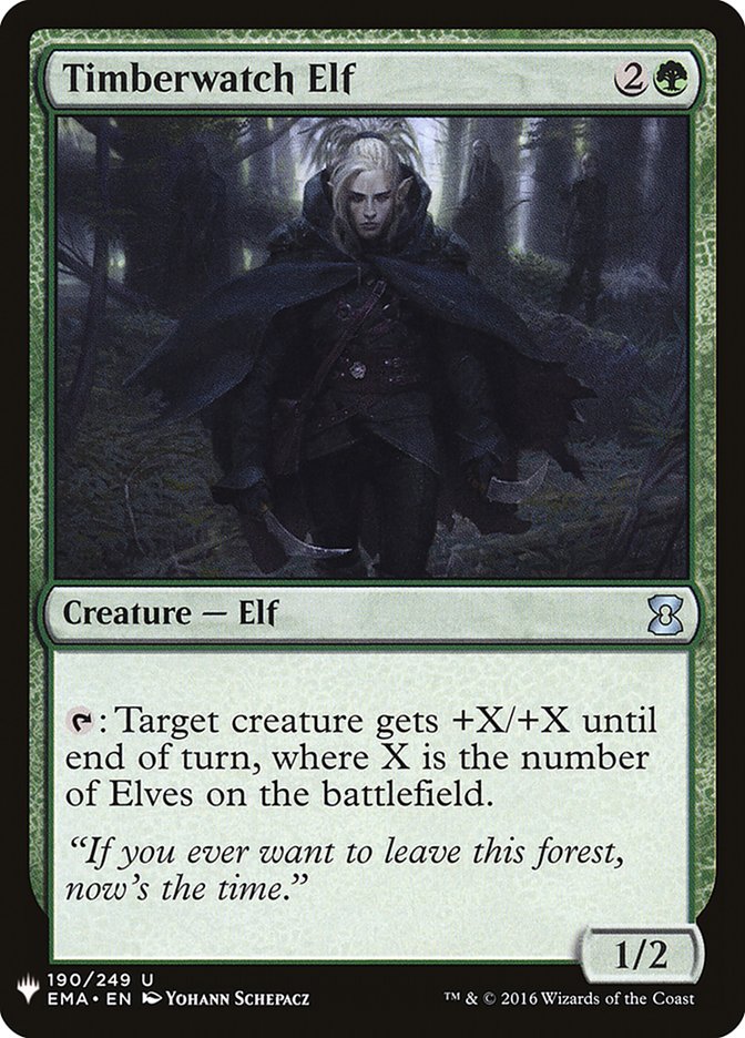 Timberwatch Elf [Mystery Booster] | L.A. Mood Comics and Games