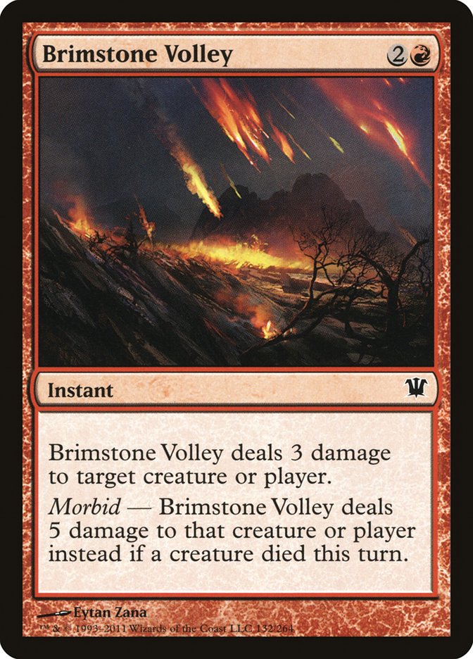 Brimstone Volley [Innistrad] | L.A. Mood Comics and Games