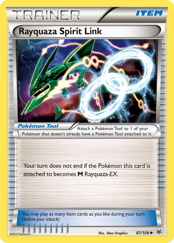 Rayquaza Spirit Link (87/108) [XY: Roaring Skies] | L.A. Mood Comics and Games