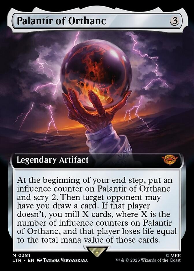 Palantir of Orthanc (Extended Art) [The Lord of the Rings: Tales of Middle-Earth] | L.A. Mood Comics and Games