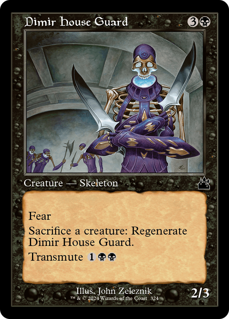 Dimir House Guard (Retro Frame) [Ravnica Remastered] | L.A. Mood Comics and Games