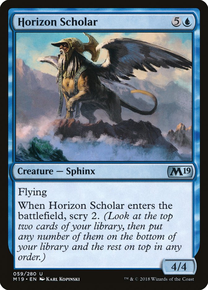 Horizon Scholar [Core Set 2019] | L.A. Mood Comics and Games