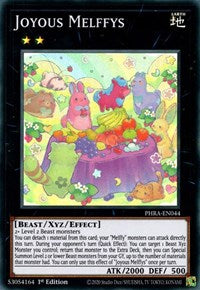 Joyous Melffys [PHRA-EN044] Super Rare | L.A. Mood Comics and Games