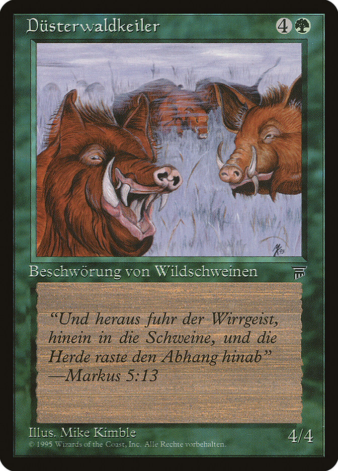 Durkwood Boars (German) - "Dusterwaldkeiler" [Renaissance] | L.A. Mood Comics and Games
