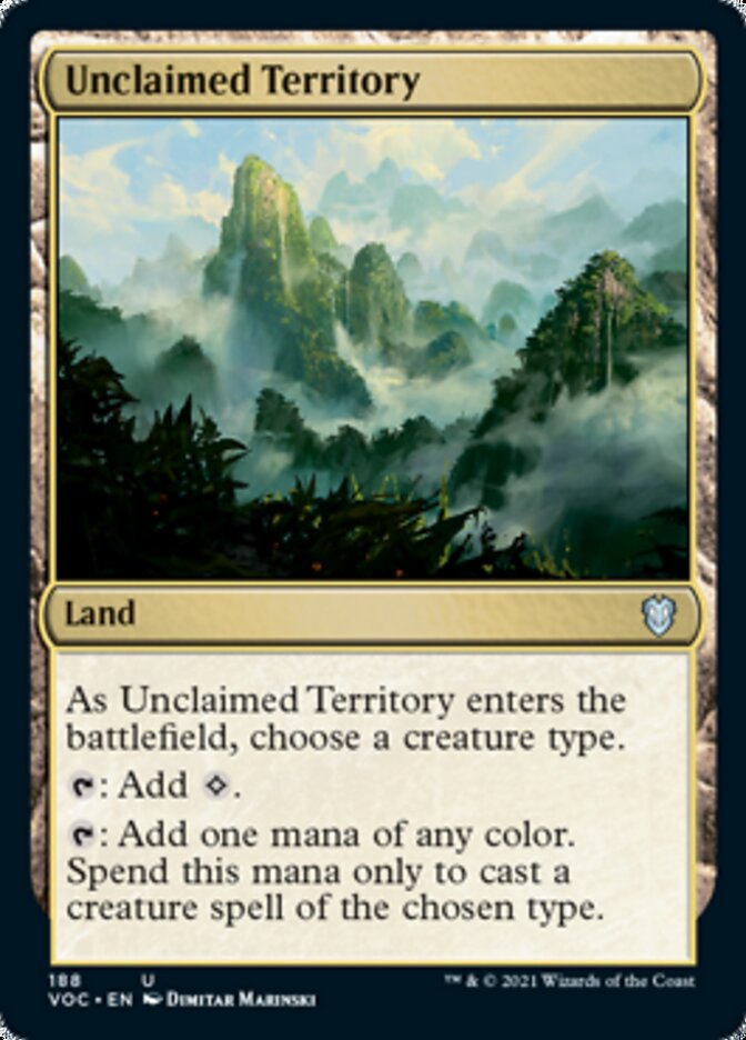 Unclaimed Territory [Innistrad: Crimson Vow Commander] | L.A. Mood Comics and Games