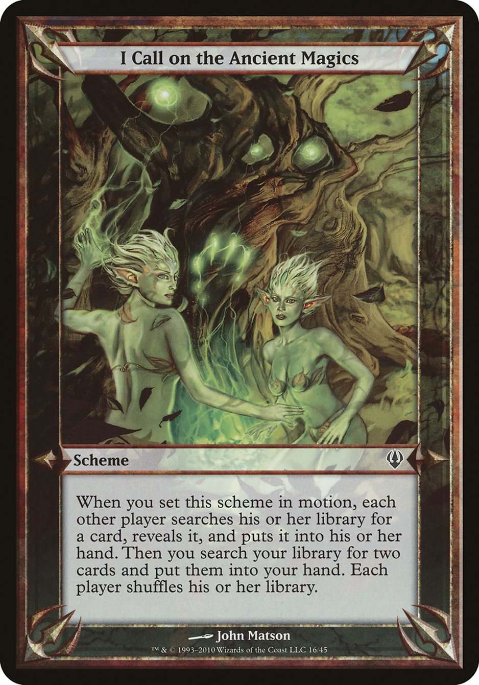 I Call on the Ancient Magics (Schemes) [Archenemy Schemes] | L.A. Mood Comics and Games