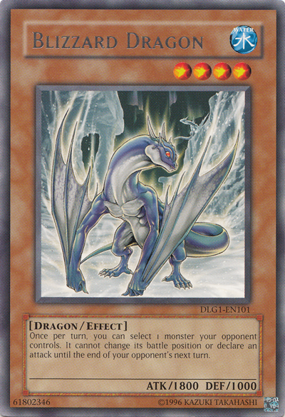 Blizzard Dragon [DLG1-EN101] Rare | L.A. Mood Comics and Games