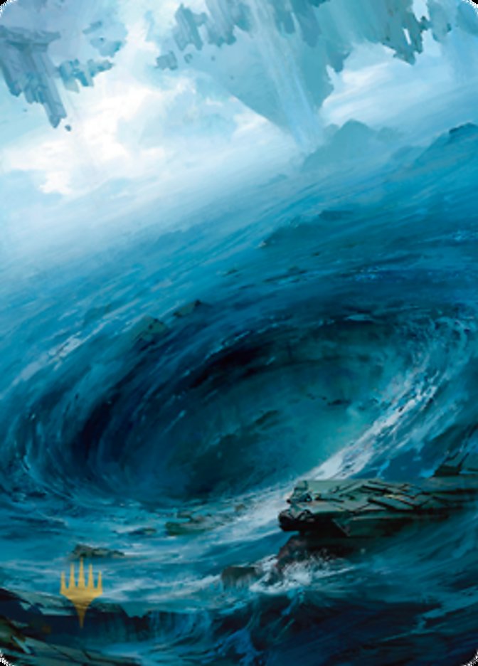 Island 3 Art Card (Gold-Stamped Signature) [Zendikar Rising Art Series] | L.A. Mood Comics and Games