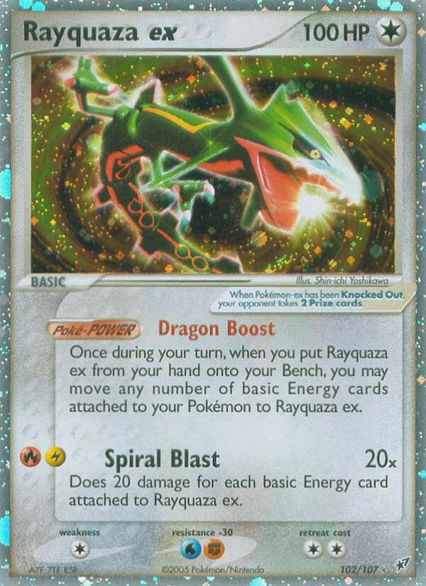 Rayquaza ex (102/107) [EX: Deoxys] | L.A. Mood Comics and Games