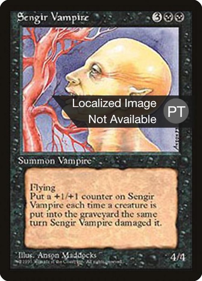 Sengir Vampire [Fourth Edition (Foreign Black Border)] | L.A. Mood Comics and Games