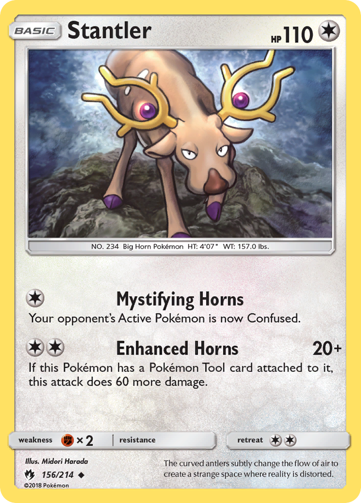 Stantler (156/214) [Sun & Moon: Lost Thunder] | L.A. Mood Comics and Games