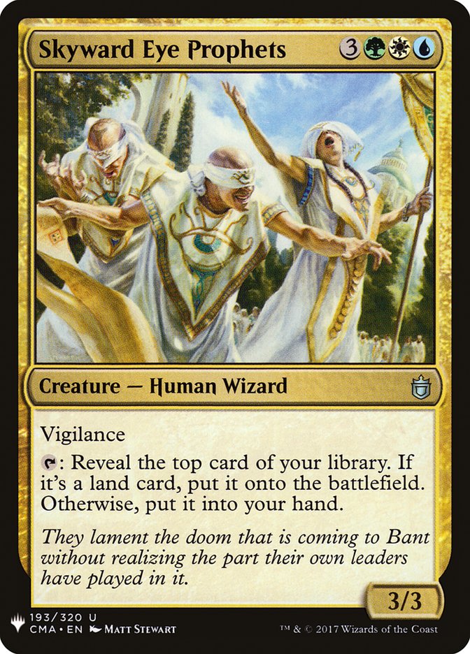 Skyward Eye Prophets [Mystery Booster] | L.A. Mood Comics and Games