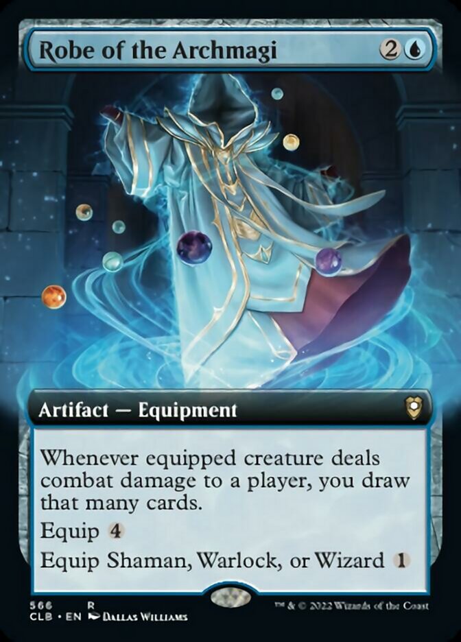 Robe of the Archmagi (Extended Art) [Commander Legends: Battle for Baldur's Gate] | L.A. Mood Comics and Games
