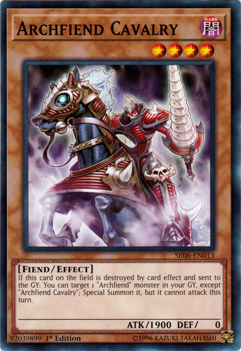 Archfiend Cavalry [SR06-EN013] Common | L.A. Mood Comics and Games