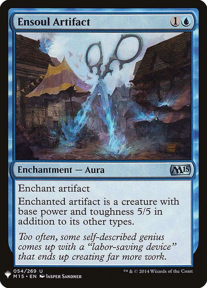 Ensoul Artifact [Mystery Booster] | L.A. Mood Comics and Games